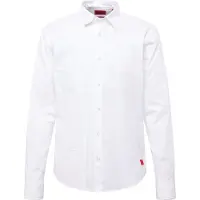 HUGO Hemd Ermo 50500216 Weiß Slim Fit