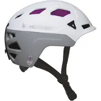 Movement - Dreifach Standard Ski / MTB / Bergsteigen Helm - 3Tech Alpi Honeycomb Women White/Purple für Damen - Größe 56-58 cm - Weiß