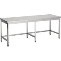 CombiSteel Arbeitstisch aus Edelstahl 800x700x900mm