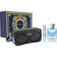 Versace Pour Homme Set (EdT 100ml + Travel Spray 10ml+ Toiletry Bag)
