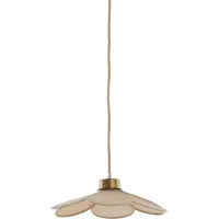 Light & Living - Hängeleuchte Fyano - Sand - 30.5x30.5x9cm Hängelampe - Esstischlampe - Wohnzimmerlampe - Schlafzimmerlampe - Wohnzimmer