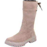 Superfit Legero Kinderstiefel kalt Mädchen TEX Stiefel Leder \\ ABBY in Beige | Gr.: 38