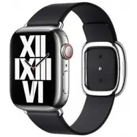 Apple origineel Leather Band Modern Buckle Watch 38mm / 40mm / 41mm / 42mm - Ink - Größe M - MP8E3ZM/A