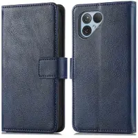 IMoshion Fairphone 5 Hülle - Kunstleder - - Klapphülle - Dunkelblau