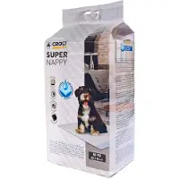 Croci Welpenunterlagen Super Nappy - Doppelpack L 90 x B 60 cm, 2 x 50 Stück
