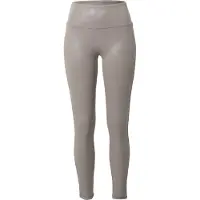 Magic bodyfashion Leggings "Leather Look Legging" hoch tailliertes Design, keine vordere Mittelnaht