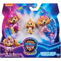 Spin Master PAW Patrol Der Mighty Kinofilm - 3-teiliges Spielfiguren-Geschenkset Skye