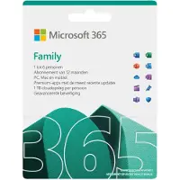 Microsoft 365 Family angebot | 6 Benutzer | Jahreslizenz | immer berechtigt | immer aktuelle Versionen