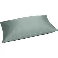 Yumeko Kissenbezug Baumwollsatin 40x80 Grün - Eco, Bio & Fairtrade