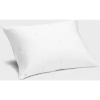 Yumeko Kissenbezug Baumwollsatin 50x70 Weiß - Eco, Bio & Fairtrade