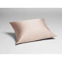 Yumeko Kissenbezug Baumwollsatin 50x70 Rosa - Eco, Bio & Fairtrade