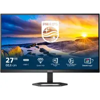 Philips 27E1N5600AE - 5000 Series - LED-Monitor - 68.6 cm (27") - 2560 x 1440 QHD @ 75 Hz - IPS - 300 cd/m² - 1000:1 - 1 ms - HDMI, DisplayPort, USB-C - Lautsprecher - Textured Black