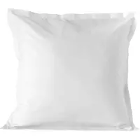 Basic | 2er Set Kissenbezüge Basic Weiß Baumwolle 75x50 cm | NADUVI