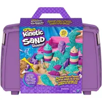 Kinetic Sand Meerjungfrauen Koffer, Kinetischer Sand für Kinder, 3 Jahr(e), Kunststoff, Mehrfarbig