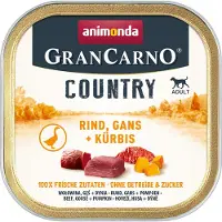 Animonda GranCarno Sparpaket Adult Country 44 x 150 g - Rind, Gans & Kürbis