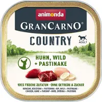 Animonda GranCarno Adult Country 22 x 150 g - Huhn, Wild & Pastinake