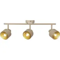 Rabalux 3549 Deckenstrahler 3 Spots Fedora, E14, braun-gold, Modern, 52,5cm