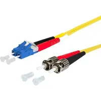 METZ CONNECT OpDAT Patchkabel, LC-D/2xST OS2, 1 m
