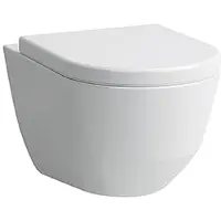 Laufen Wand-WC Pro Flachspüler mit Spülrand weiß glänzend ohne WC-Sitz 8209590000001