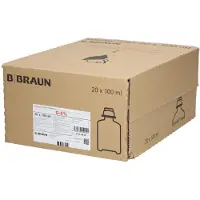 B. Braun Melsungen AG Glucose 5% B.braun Ecoflac Plus 20X100 ml