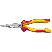 Wiha Flachrundzange Professional electric mit Schneide gerade Form - Blisterverpackung - 5 Stück