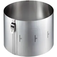 GEFU Tortenring Tondo Clip 15 cm