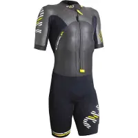 Nu Swimrun Alligator Sr Kurzarm-trisuit Schwarz XS Herren Schwarz XS