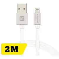 Swissten Datenkabel Textil USB / Lightning 2.0 M