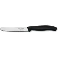 Victorinox Tomaten- und Käsemesser Schwarz (11cm)