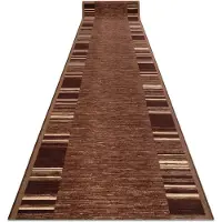 Rugsx Läufer Antirutsch ADAGIO braun 57x110 cm