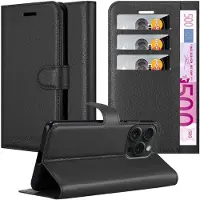 Cadorabo Hülle für Apple iPhone 15 PRO MAX mit Standfunktion und Magnet