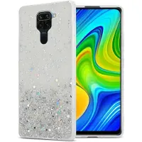 Cadorabo TPU Hülle für Xiaomi RedMi NOTE 9 mit Glitzer