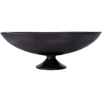 House Doctor HDFoy Schüssel, Metall brüniert, 45 x 15 cm - , Bronze / Altmessing, Aluminium