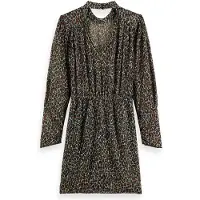 Scotch & Soda Mock Neck Mini Dress With Open Back Detail Creatures Of The Größe: 40 | Minikleider Outlet | Damen | Weiß