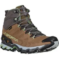 La Sportiva Ultra Raptor II Mid Leather Woman GTX, Mountain Hiking Footwear, 37, Taupe/Sage (Brown) -