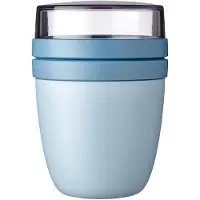 Mepal Brotdose Ellipse On The Go Nordic Blue 500 ml + 200 ml