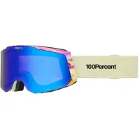 100% - Ski-/Snowboardbrille - Snowcraft S HiPer Goggle Silencio - Mirror Silver Flash Lens - Weiß