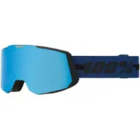 100% - Skibrillen - Snowcraft HiPer Goggle Dusty - Mirror Blue Lens - Navy blau