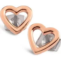 Boccia Damen-Ohrstecker Titan Boccia Roségold