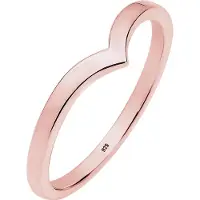 Elli Ring V-Stacking Geo Trend Blogger 925 Sterling Silber Elli Rosegold