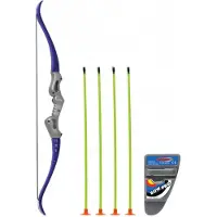 Jamara Pfeil & Bogenset Bow Pro Köcher+4Pfeile+1Bogen