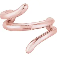 Elli Ohrringe Earcuff Ohrklemme Geo Basic Minimal 925 Silber Elli Rosegold