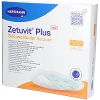 Paul hartmann ag Zetuvit Plus Silicone Border Sacrum 23x2 10 St