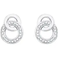 s.Oliver Ohrhänger für Damen, Sterling Silber 925, Zirkonia (synth.) s.Oliver Silber