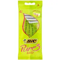 BIC Pure 3 Lady with Aloe Vera Razor - Pack of 4