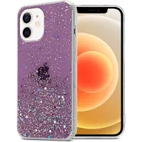 Cadorabo TPU Cover funkelnder Glitter