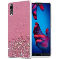 Cadorabo TPU Cover funkelnder Glitter