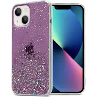 Cadorabo TPU Cover funkelnder Glitter