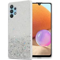 Cadorabo TPU Hülle mit Glitzer für Samsung Galaxy A32 4G