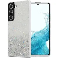 Cadorabo TPU Hülle mit Glitzer für Samsung Galaxy S22